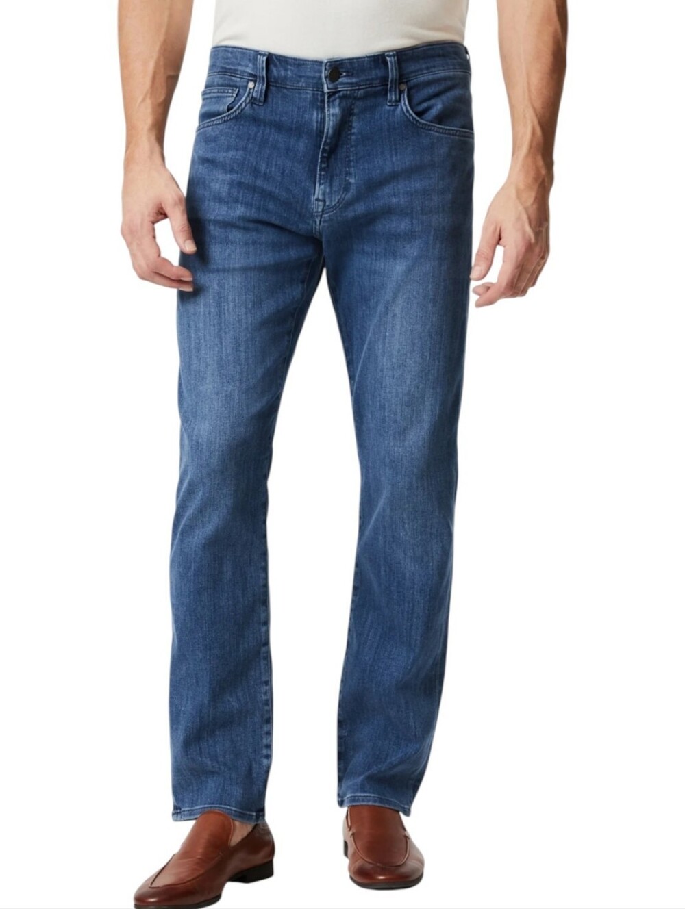 34 Heritage Charisma Comfort-Rise Classic Jeans Size 40x32 Stretch Straight-Leg